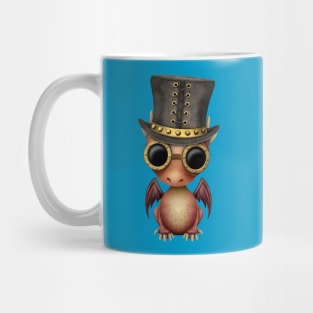 Steampunk Red Dragon Baby Mug